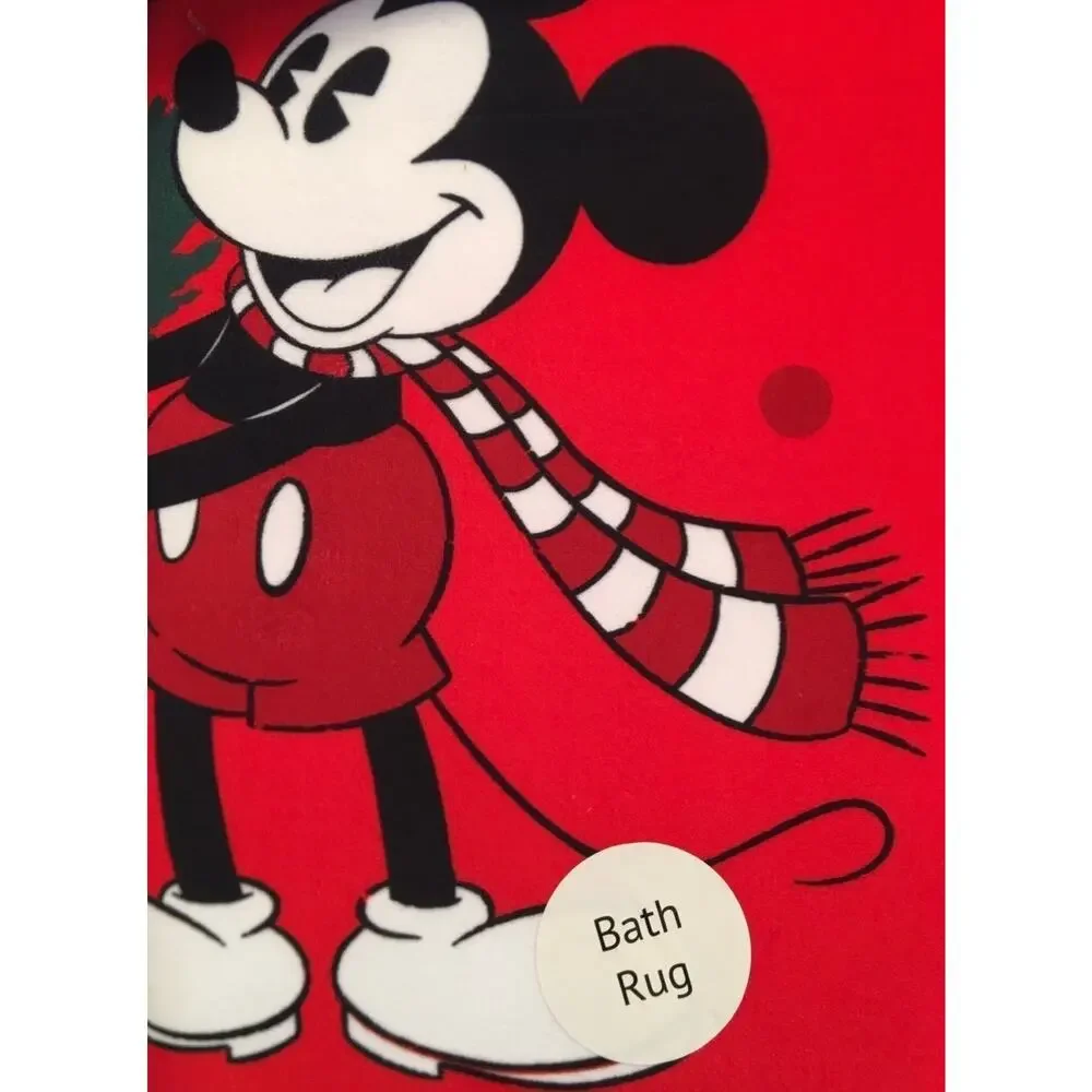 Disney❤️Christmas 14 Pieces Curtain & Bath Rug Set